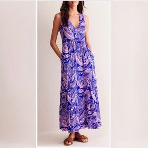 Boden Palm Dress Size 8 L